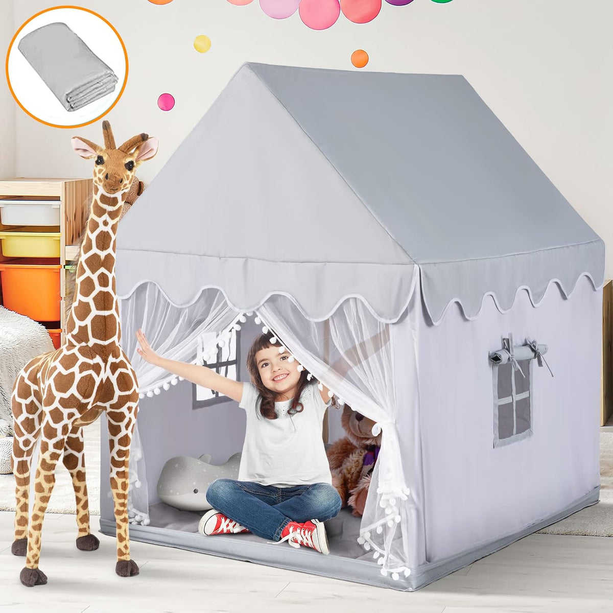 Kids Play Tent with Mat U336