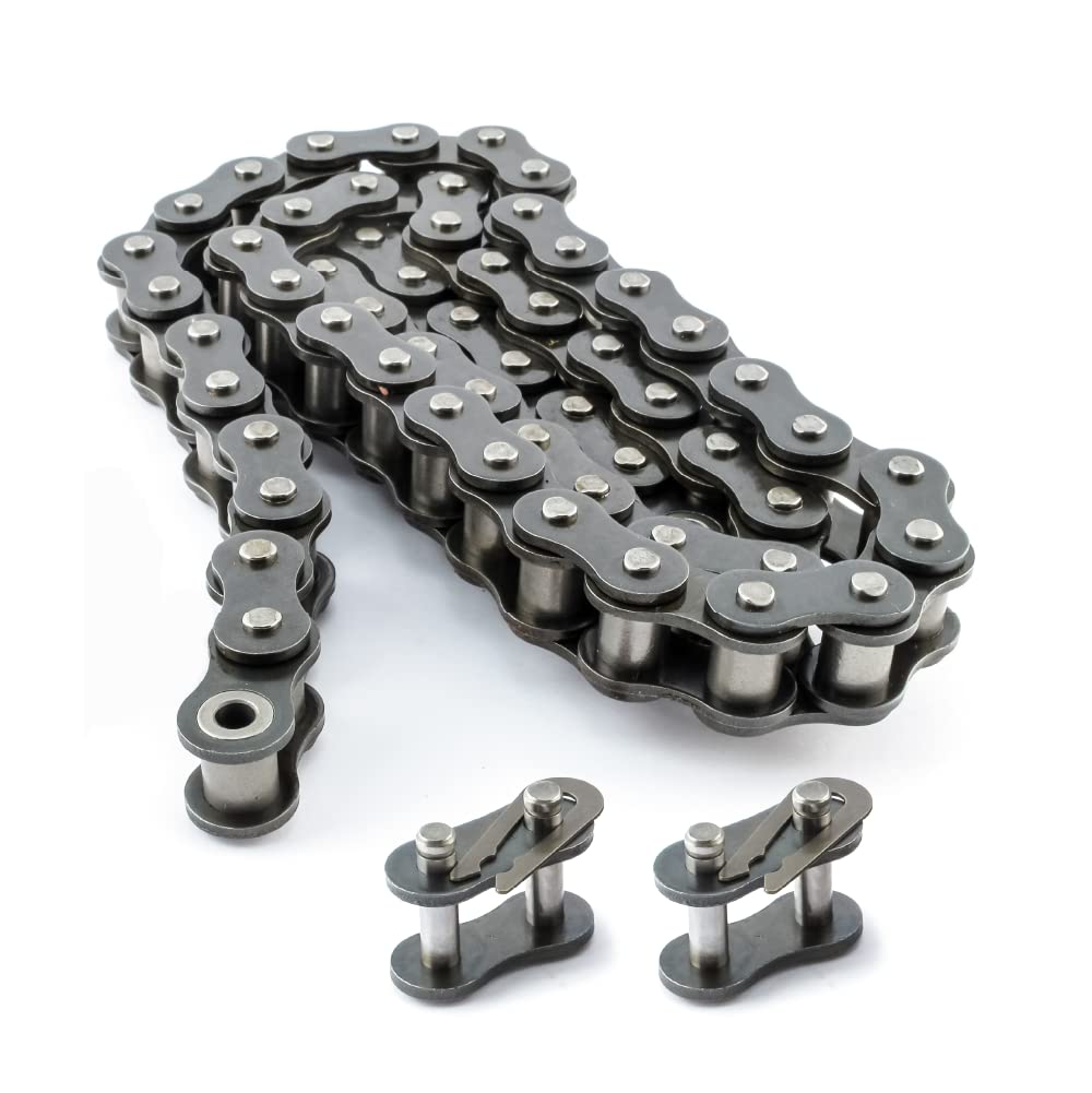80 Roller Chain 10 Feet Carbon Steel T2410