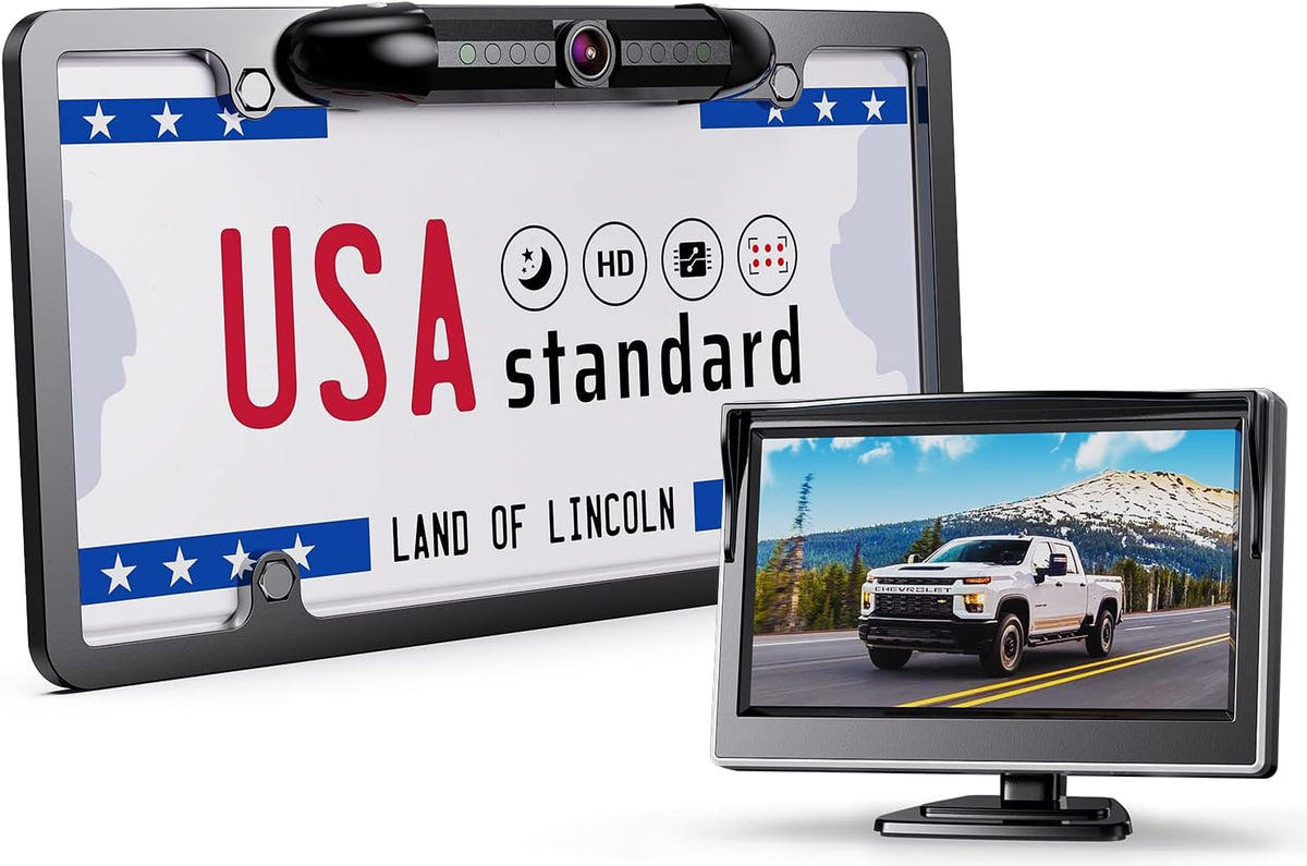 1080P Wired Backup Camera with 5 Inch Monitor T5991