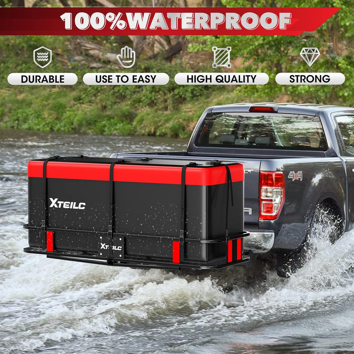 Cargo Carrier Bag with 8 Reinforced Straps M28500