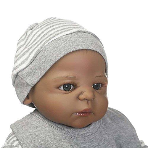 Black Reborn Baby Boy Dolls E3809
