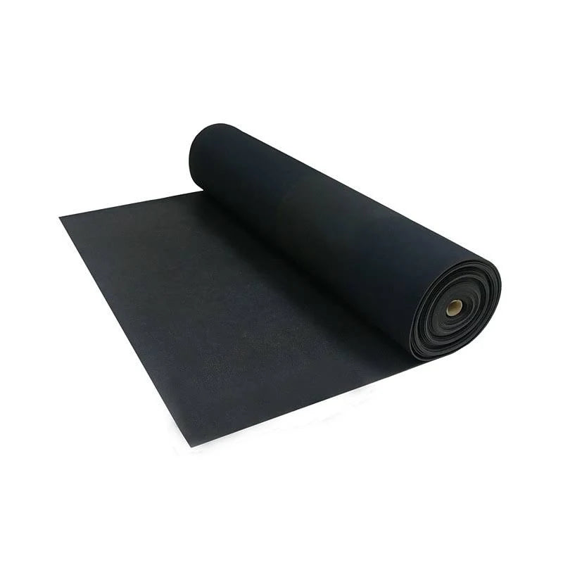 Black 1/8 in Rubber Runner Mat Z228979