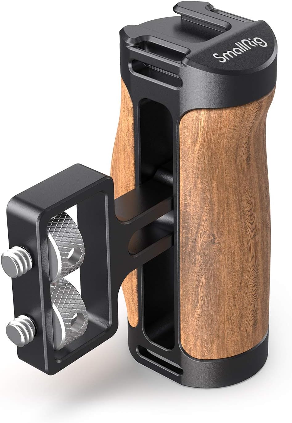 Wooden Mini Handle Side Handgrip with 1/4-20 Screws B9544