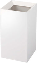 White Plastic Trash Can M4439