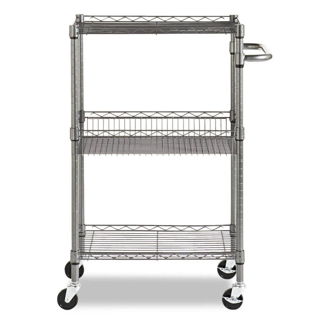 3-Tier Wire Rolling Cart U63949