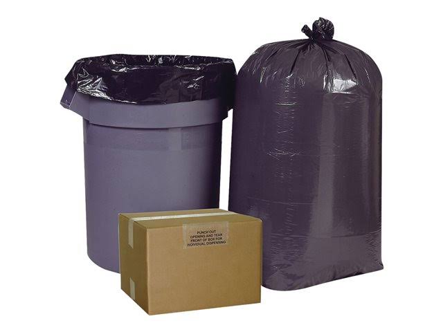 60 Gal Black Can Liners 150/Carton T311