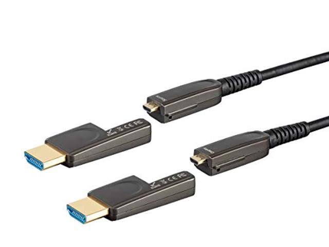 Black HDMI Cable with Detachable Connectors E467335