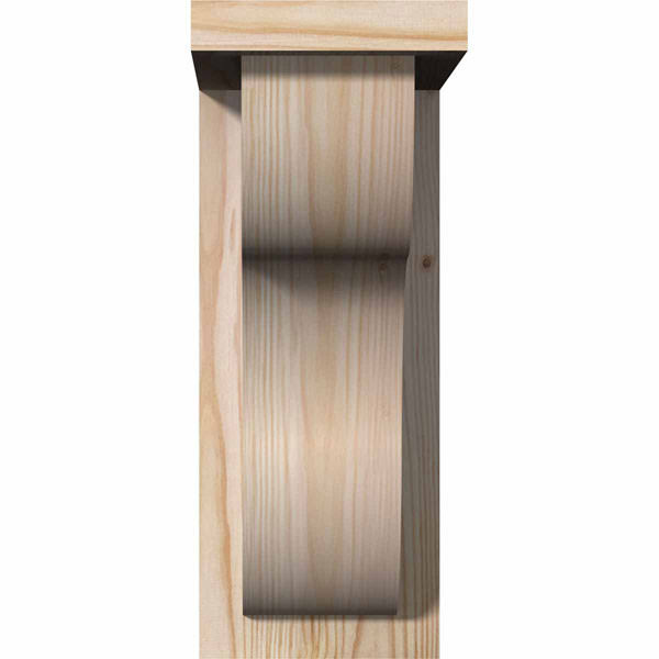 Carmel Smooth Corbel with Backplate W907448