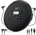 Black Portable CD Player with Headphones D715452