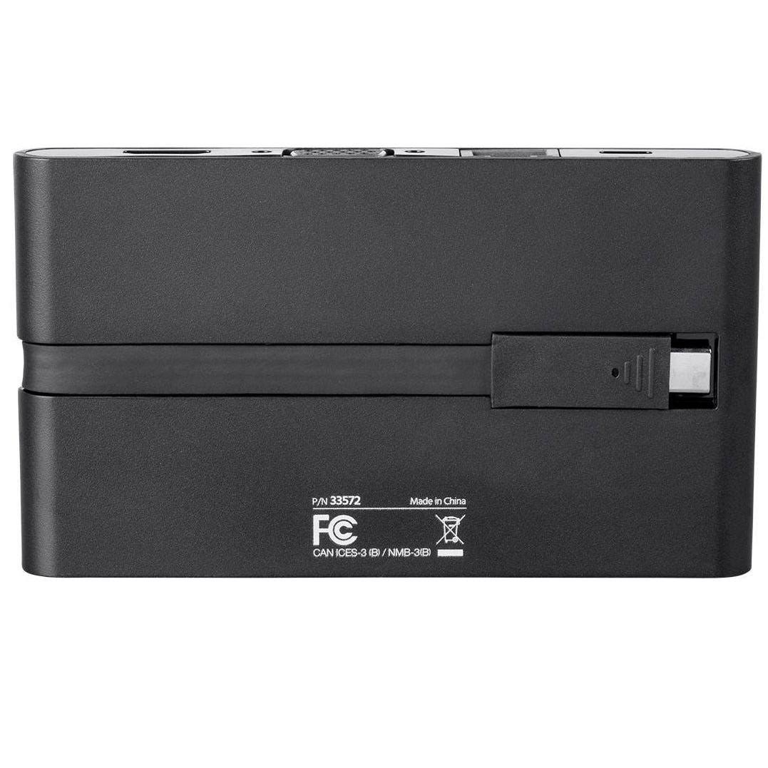 USB-C to HDMI VGA USB 3.0 Gigabit RJ45 SD Card Adapter O757