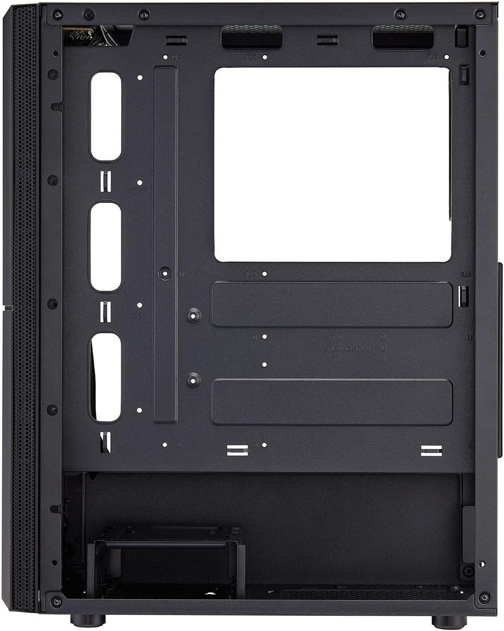 ATX Mid Tower PC Gaming Case with Tempered Glass Side Panel T589
