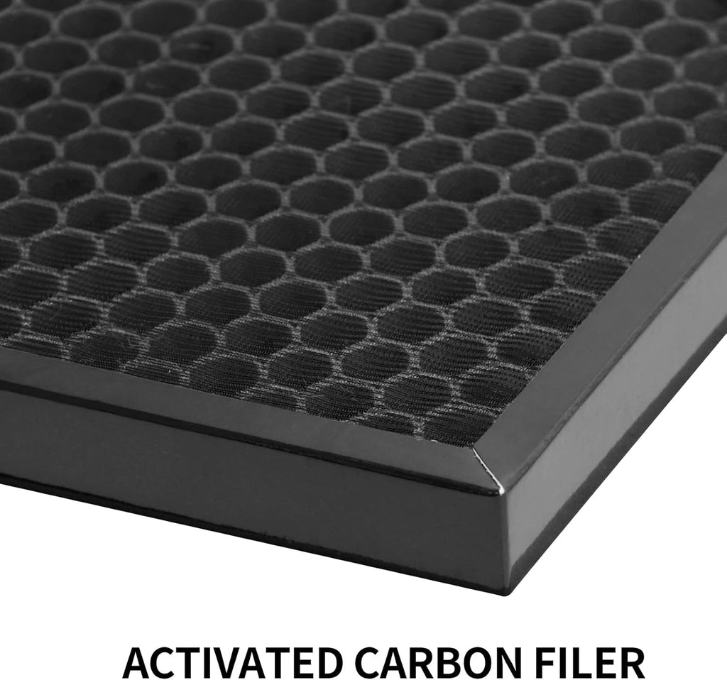 Filter Set, Compatible with Air220, Air320, 2609A, 2768A Air Purifier, 2 HEPA Filters, 1 Carbon Filter, 4 Prefilter P172