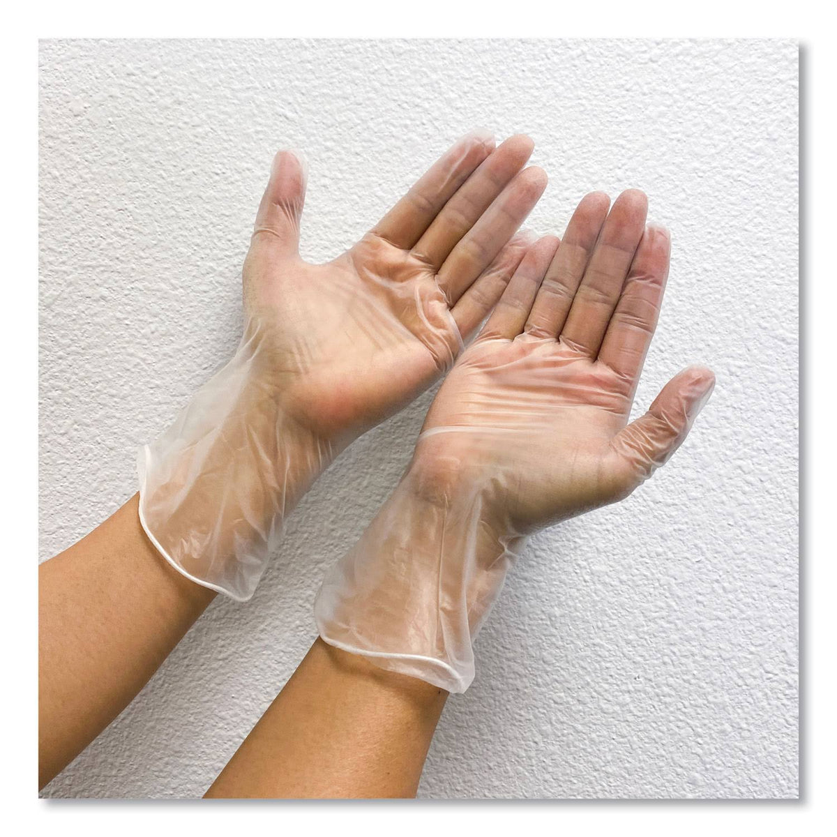 Clear X-Large Vinyl Gloves 1,000/Carton Z758539