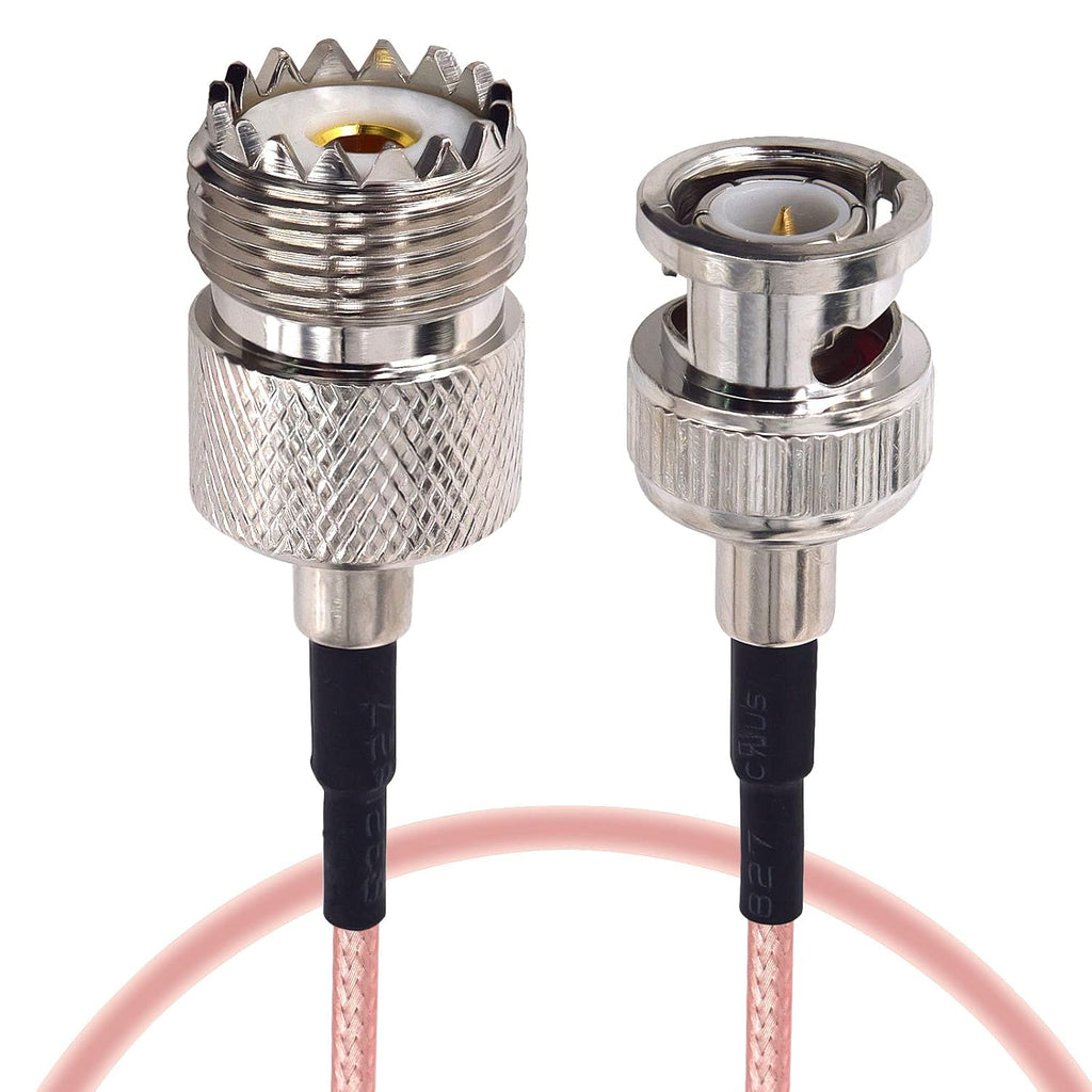 BNC to UHF Coax Antenna Cable Y577