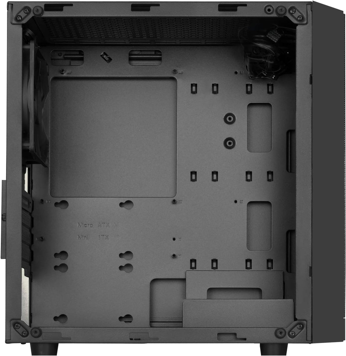Micro-ATX Glass Computer Case Z758