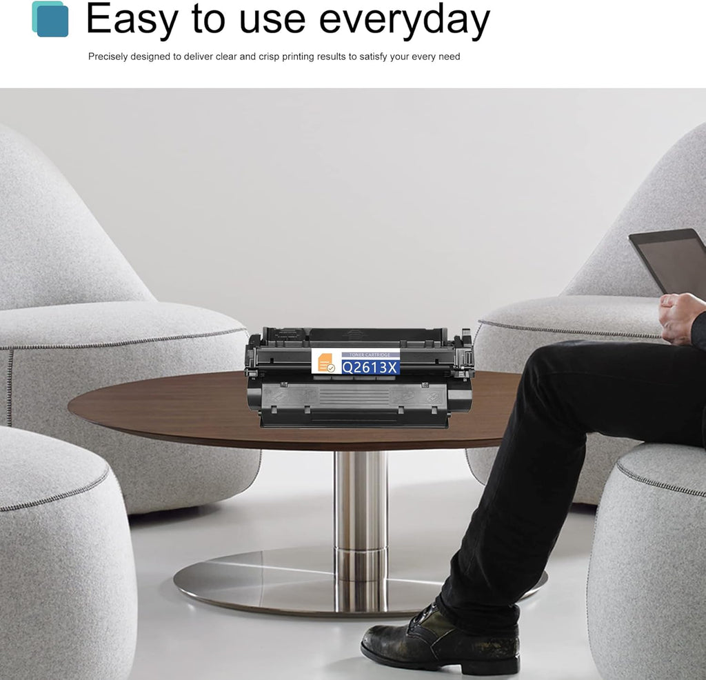 Compatible Black Toner Cartridges 3-Pack H8642