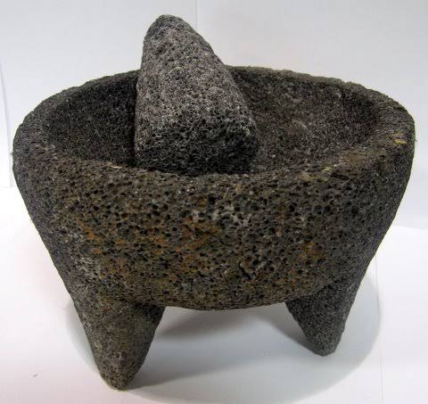 Lava Stone Mortar & Pestle Molcajete M2446