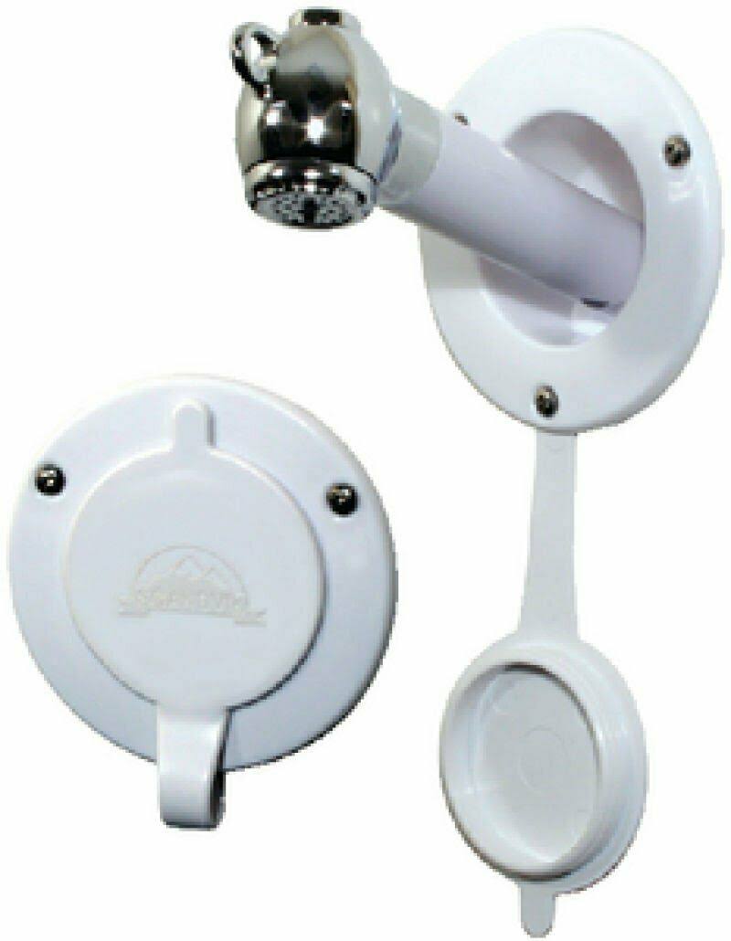 Vertical Recessed Transom Shower M3866