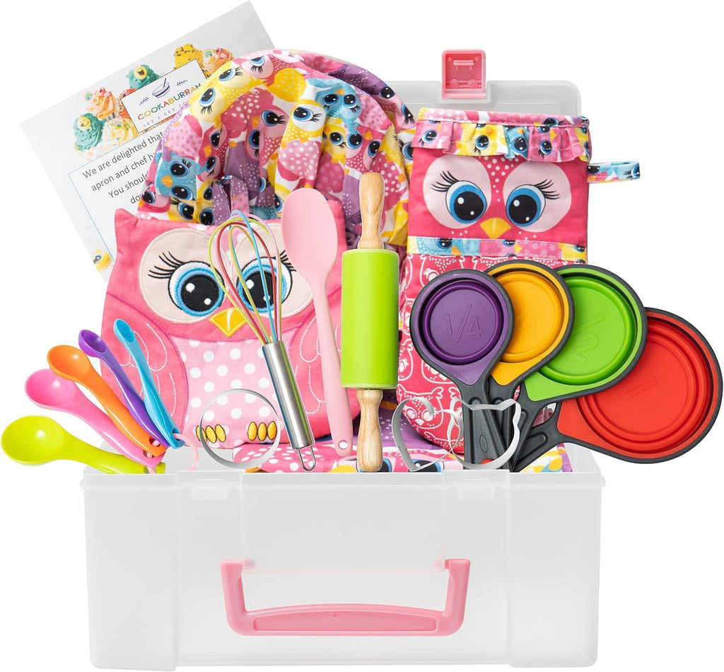 Kids 21 Piece Cookware Set with Storage Case D48157