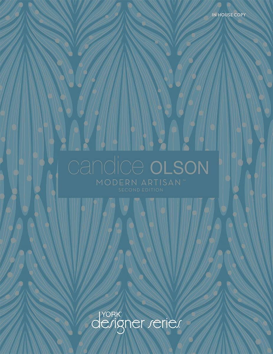 Blue Oasis Wallpaper H8075