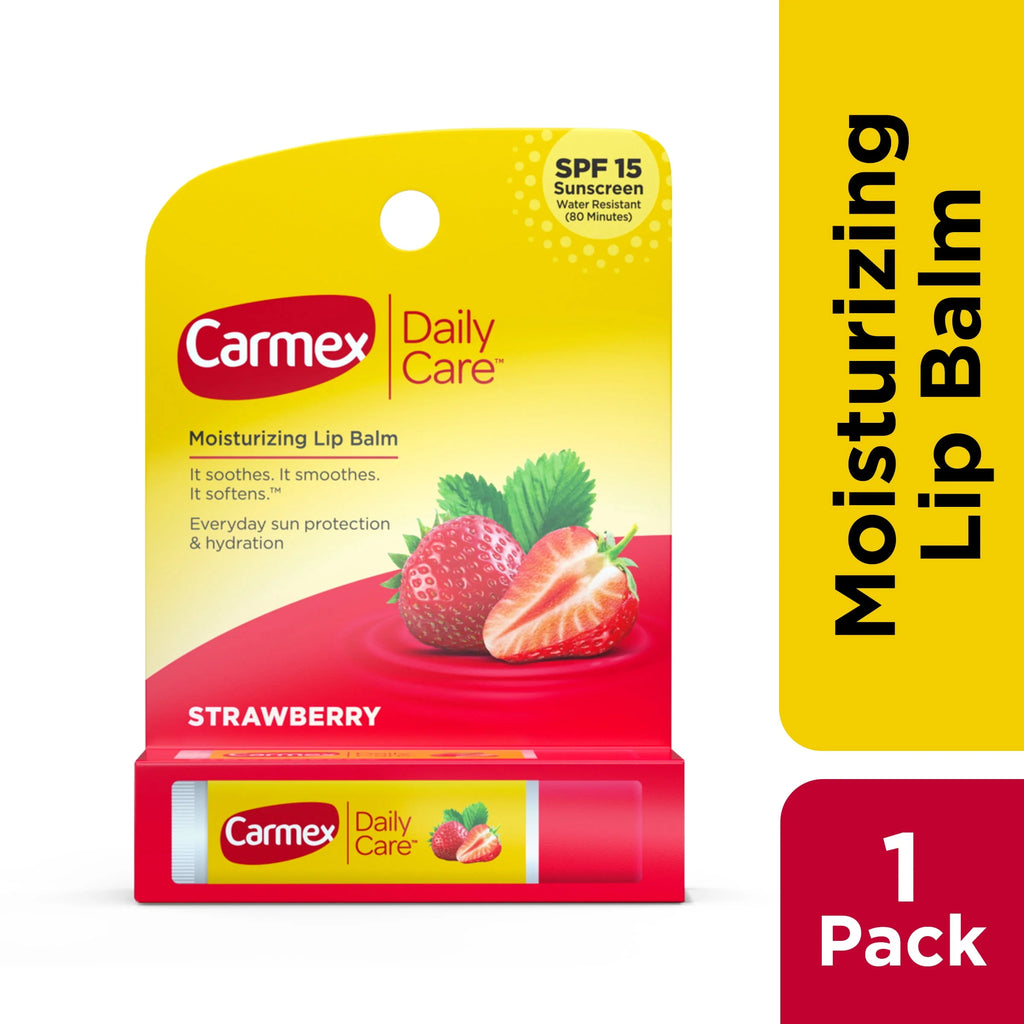 Moisturizing SPF 15 Strawberry Lip Balm Stick J446