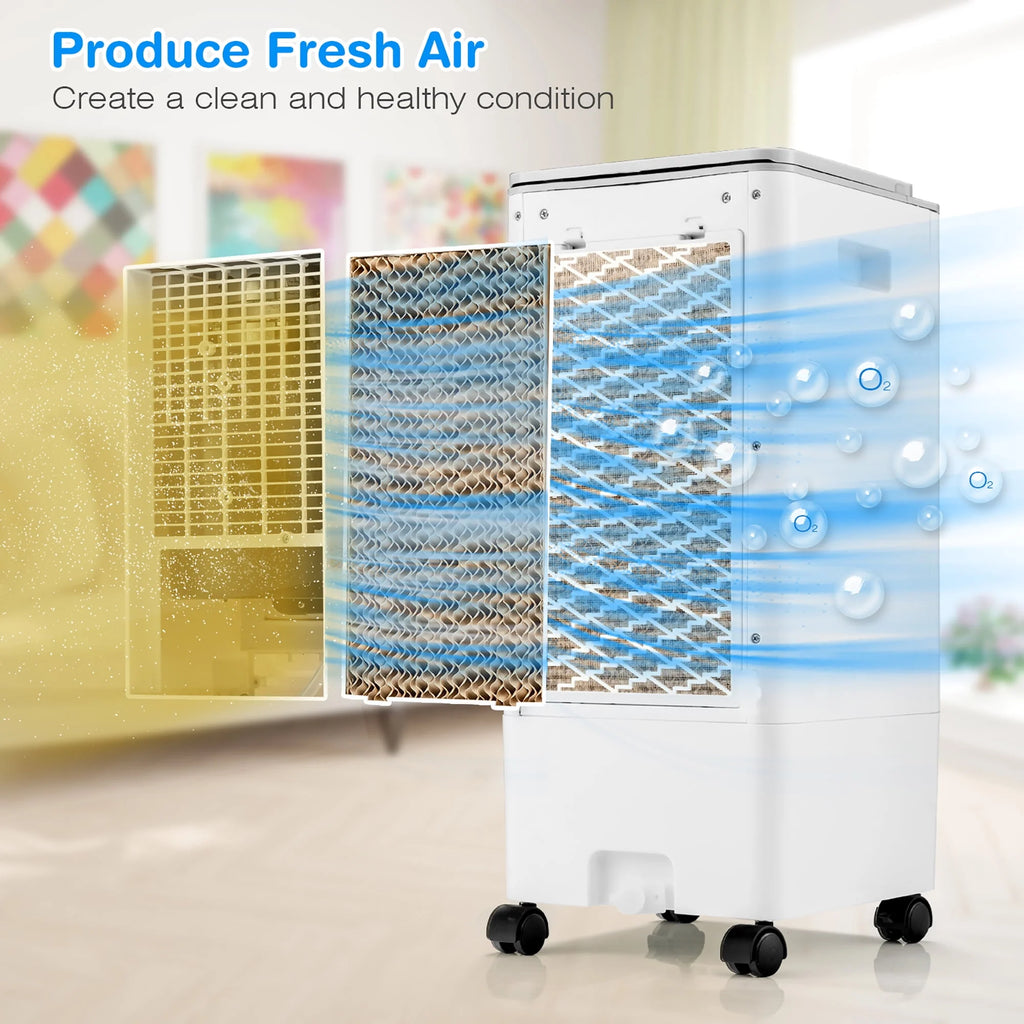 3-in-1 Evaporative Air Cooler Fan Humidifier B263326
