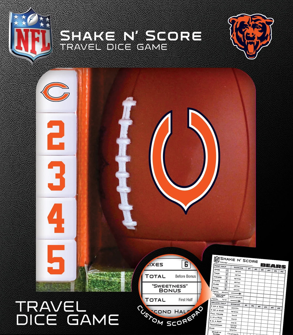 Officially Licensed NFL Dice Game K805983