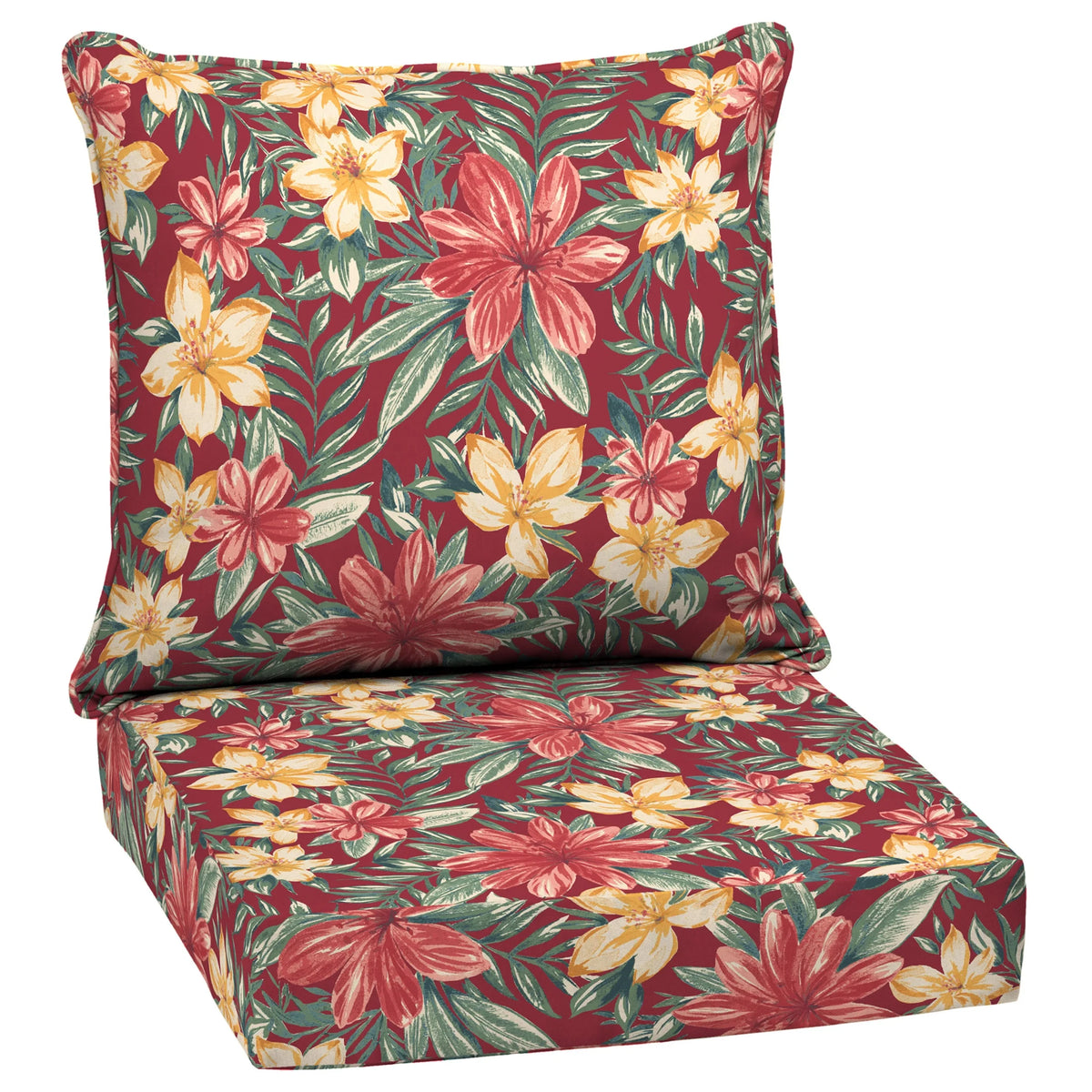 Rain-Proof Fade Resistant Outdoor Deep Seat Cushion Set H1613