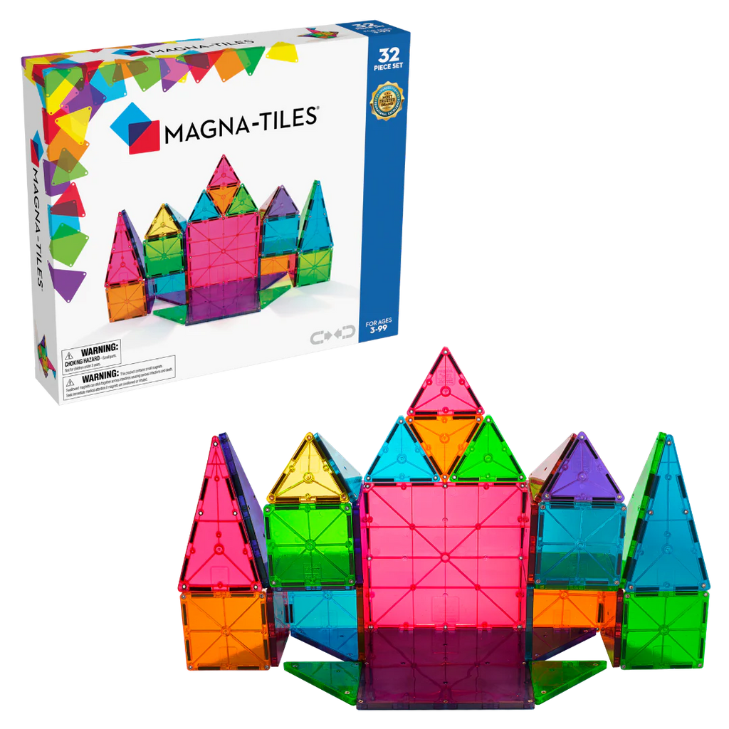 32-Piece Magnetic Construction Set G635