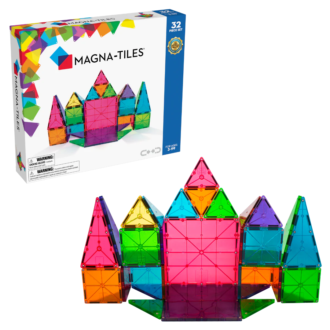 32-Piece Magnetic Construction Set G635