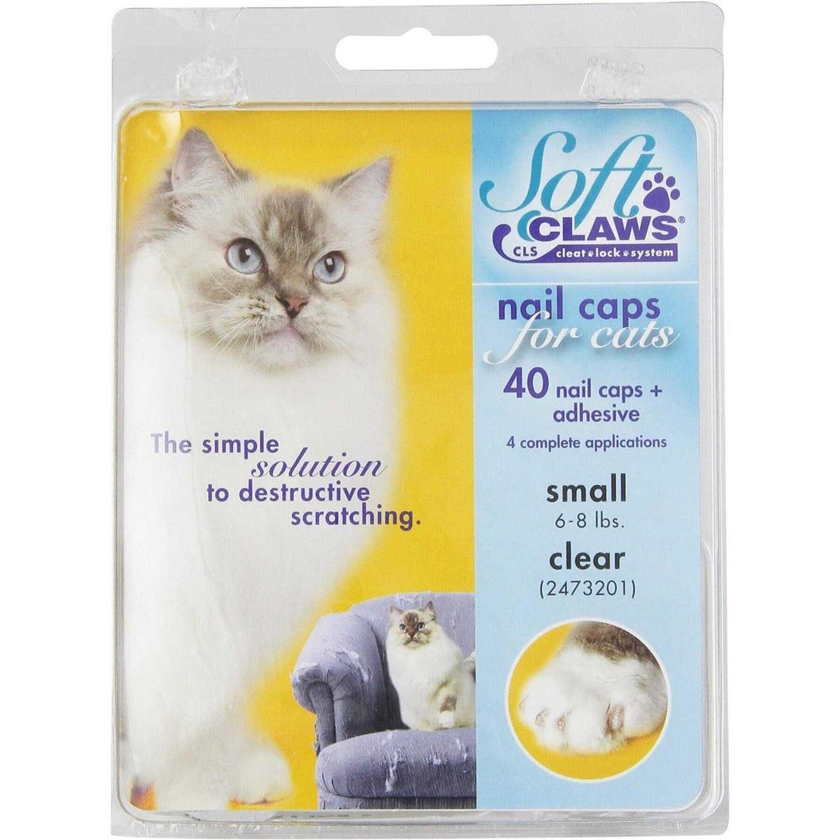 Soft Claws Nail Caps for Cats R479502