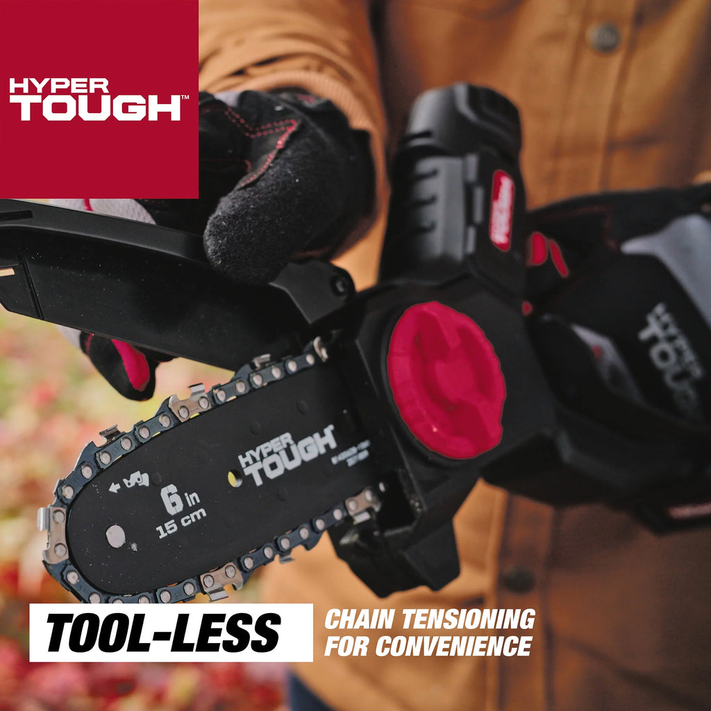20-Volt 6-inch Mini Chainsaw with Battery and Charger Q742461