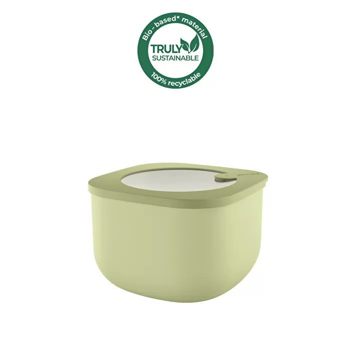 Airtight Fridge Freezer Microwave Containers Avocado Green 1550cc G206884