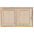 Natural Unfinished Oak Wall Cabinet Y411878