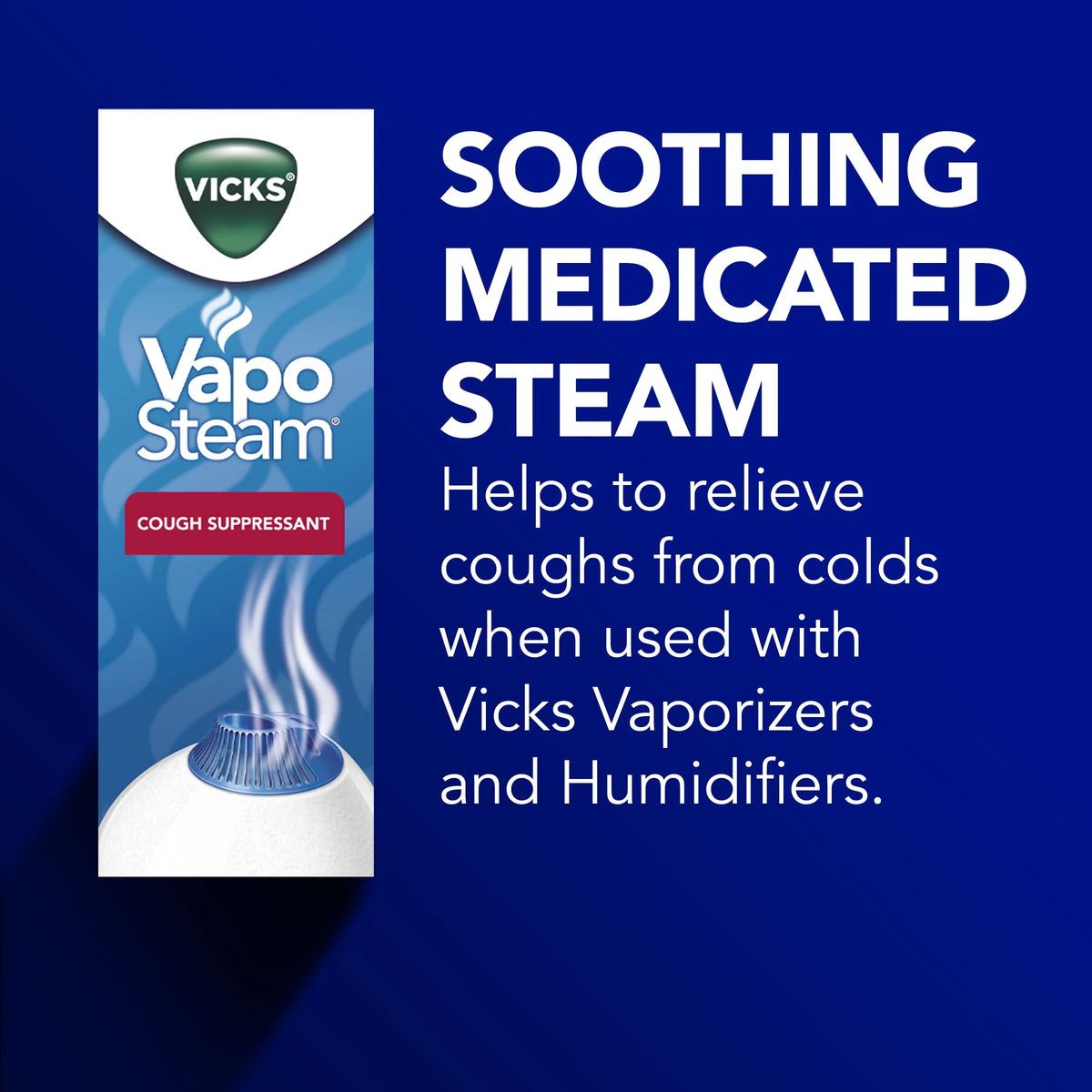 White Warm Steam Vaporizer Humidifier A705811