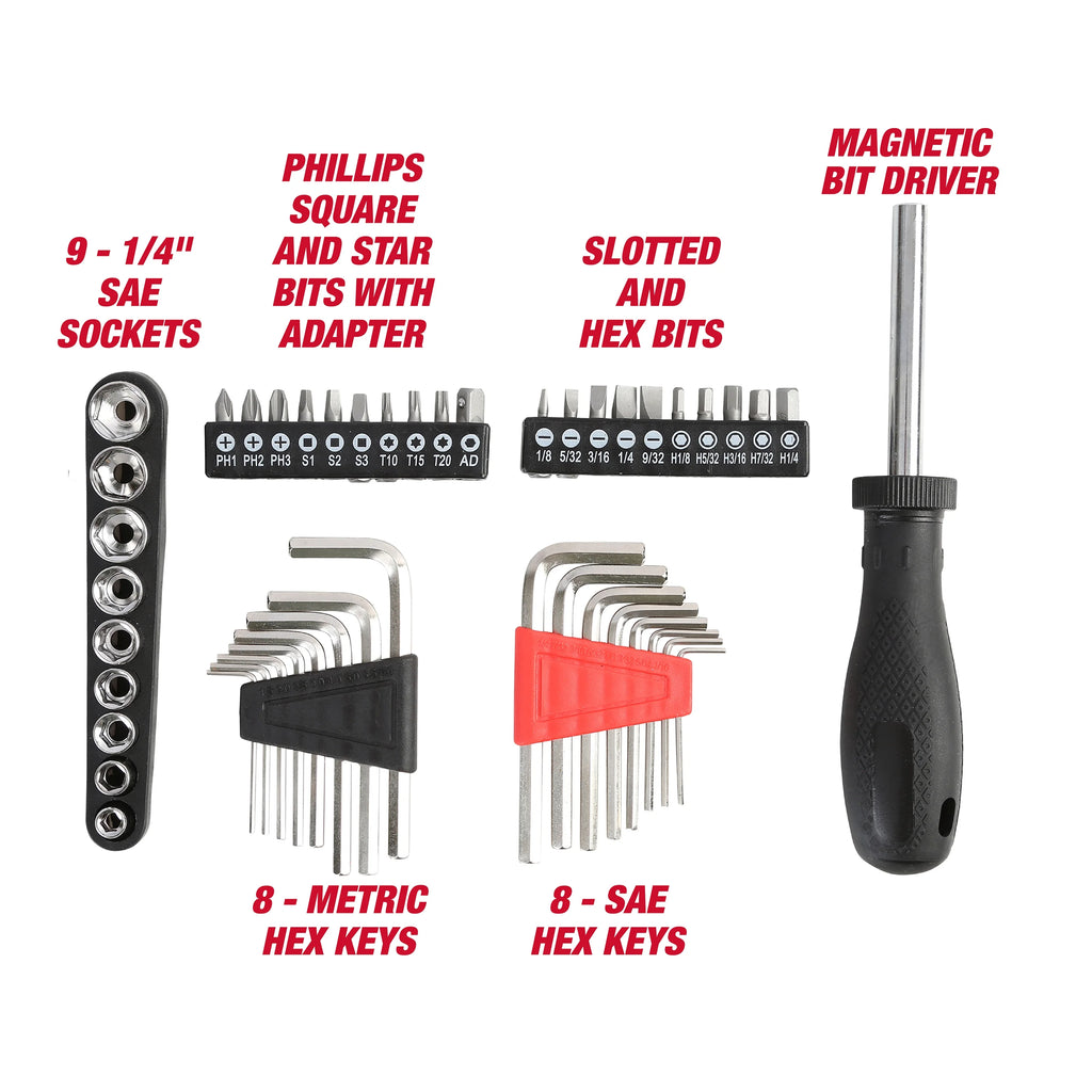 160-Piece Toolbox Set J8363