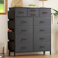 Rustic Brown 12 Drawer Dresser J661