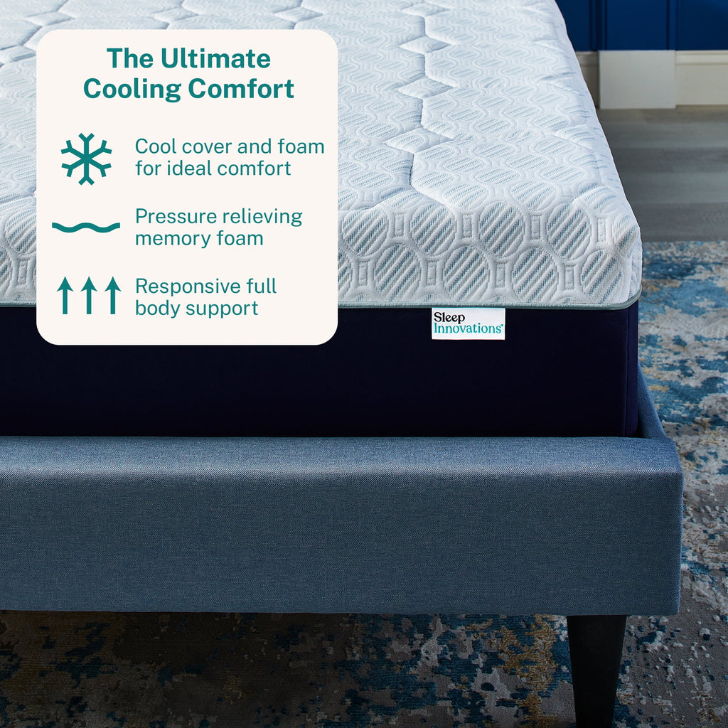 Queen Gel Memory Foam Mattress E9129