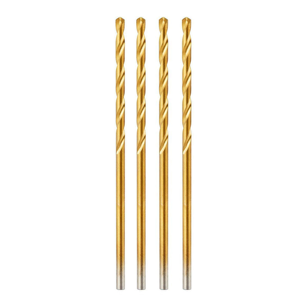 1/16 in. Titanium Drill Bit Set, 4 Piece R2187