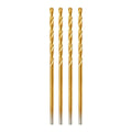 1/16 in. Titanium Drill Bit Set, 4 Piece R2187