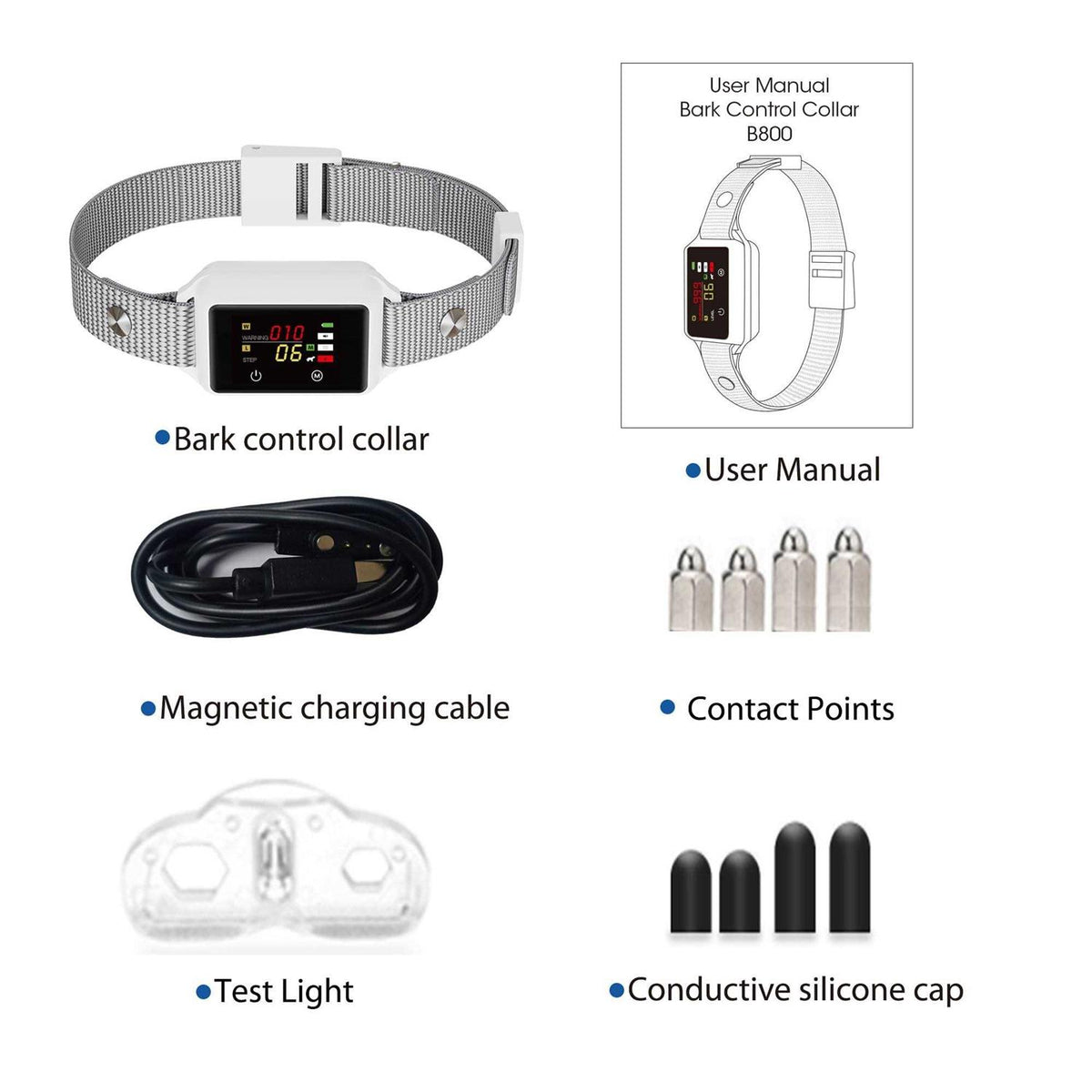 Waterproof Dog Bark Collar U3099