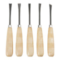 Woodcarving Chisel Set, 5 Piece W75889