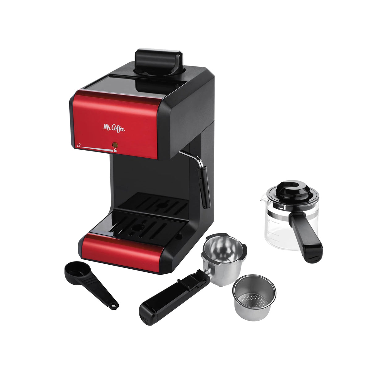 Automatic Espresso and Cappuccino Machine, 20 oz, Silver E648