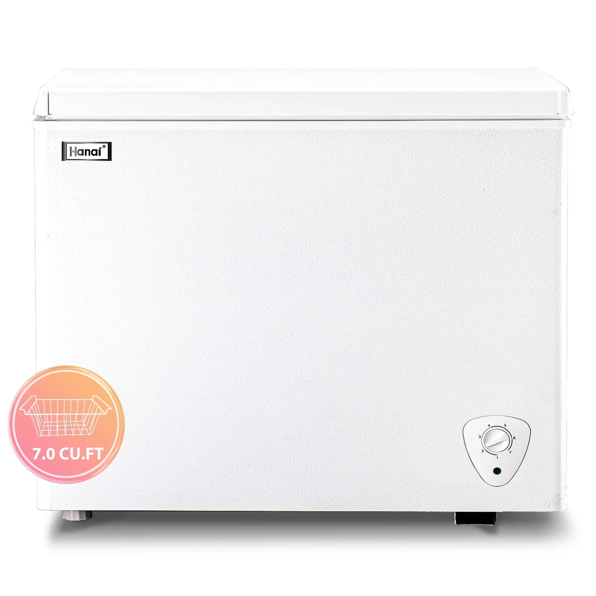 3.5 Cu ft Black Chest Freezer G13618