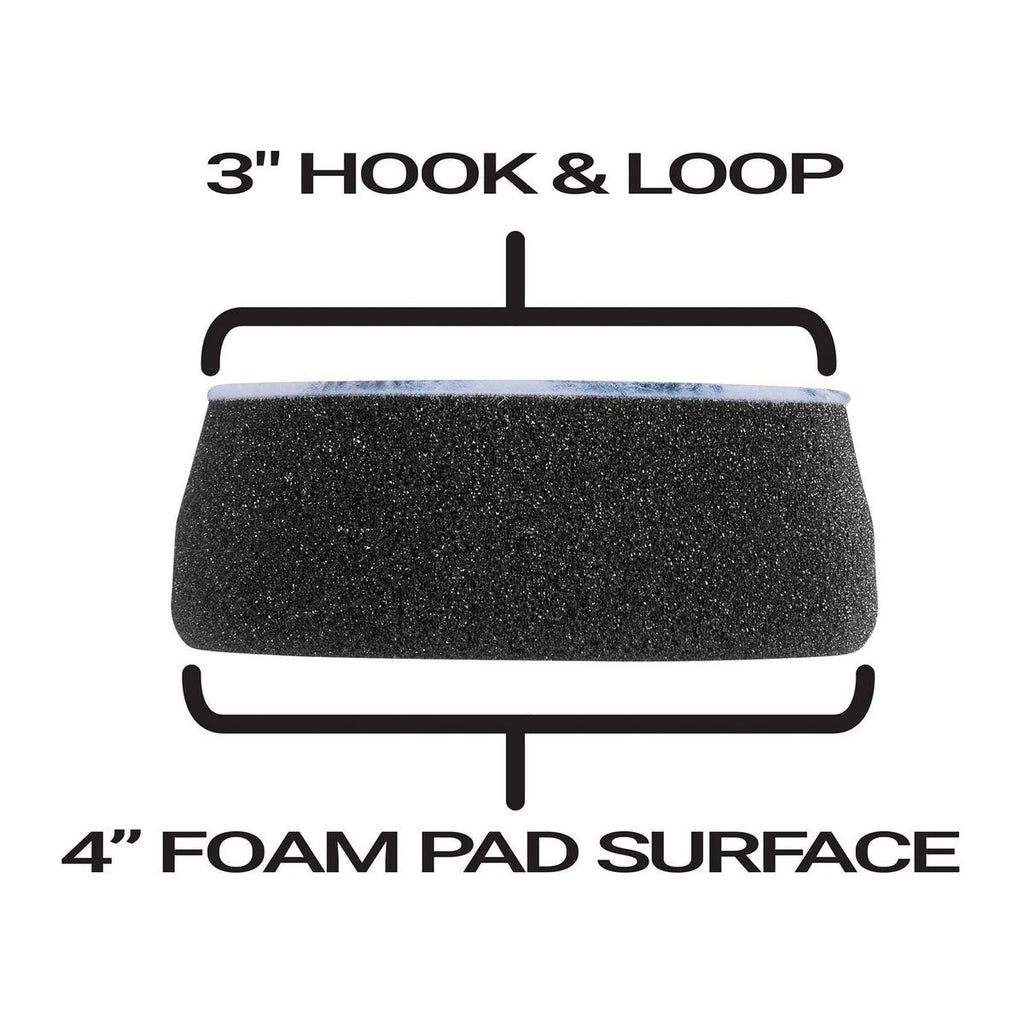 3 in. Universal Finishing Foam Pad, 2-Pack E6125