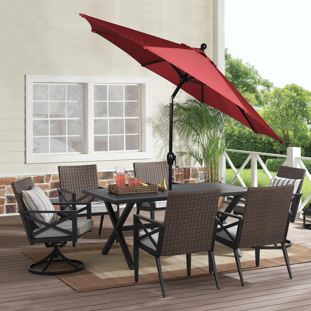 9' Round Crank Patio Umbrella G3347