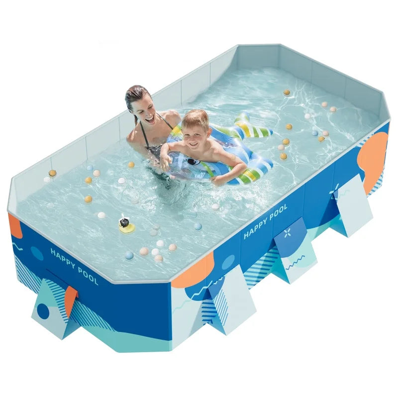 Foldable Above Ground Pool D819219