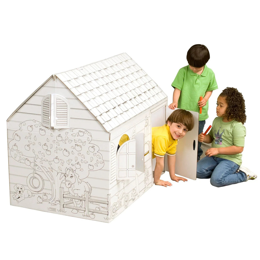 Hide and Seek Playhouse with Washable Markers L91876