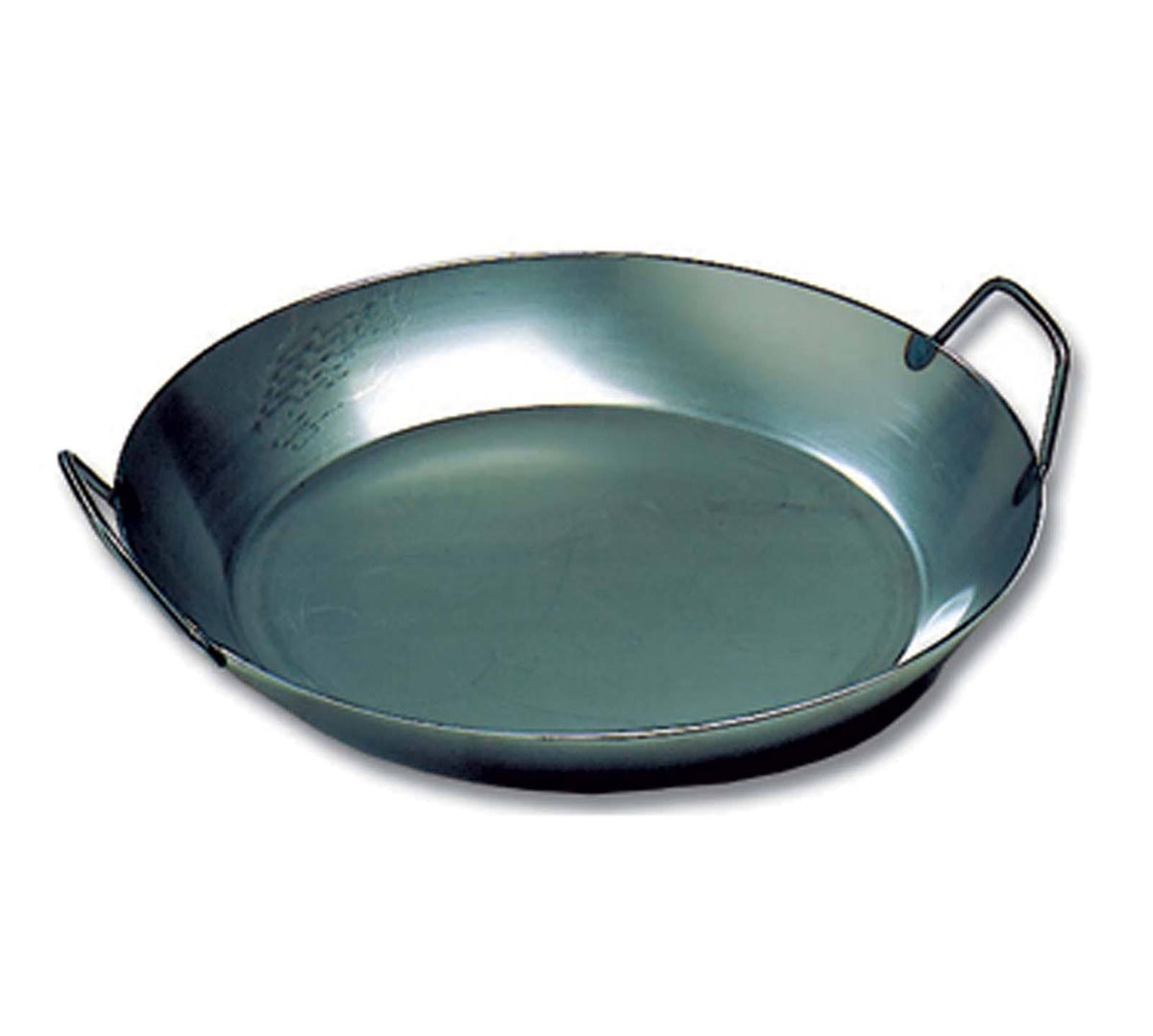 15-3/4" Black Steel Paella Pan X4010