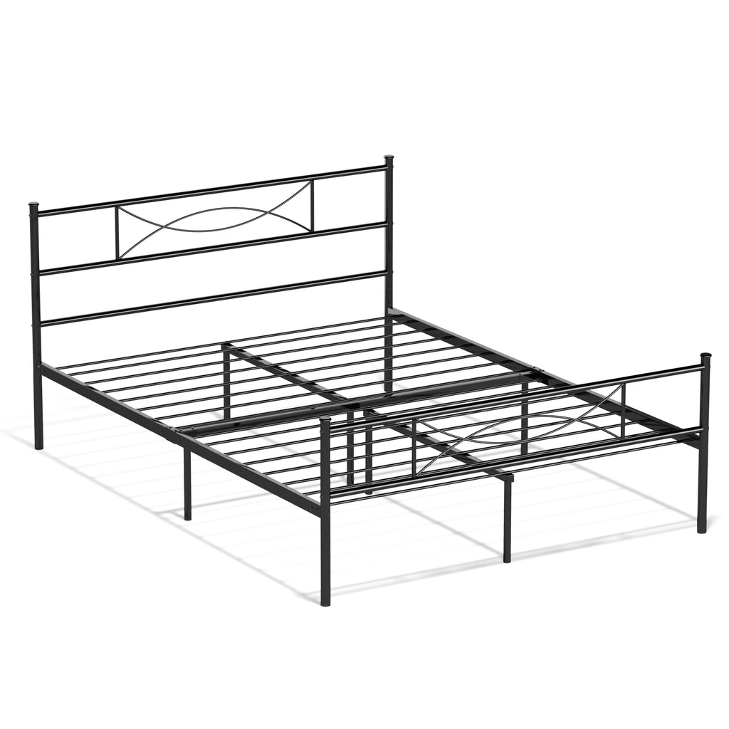 Full Size Metal Bed with Headboard U314960